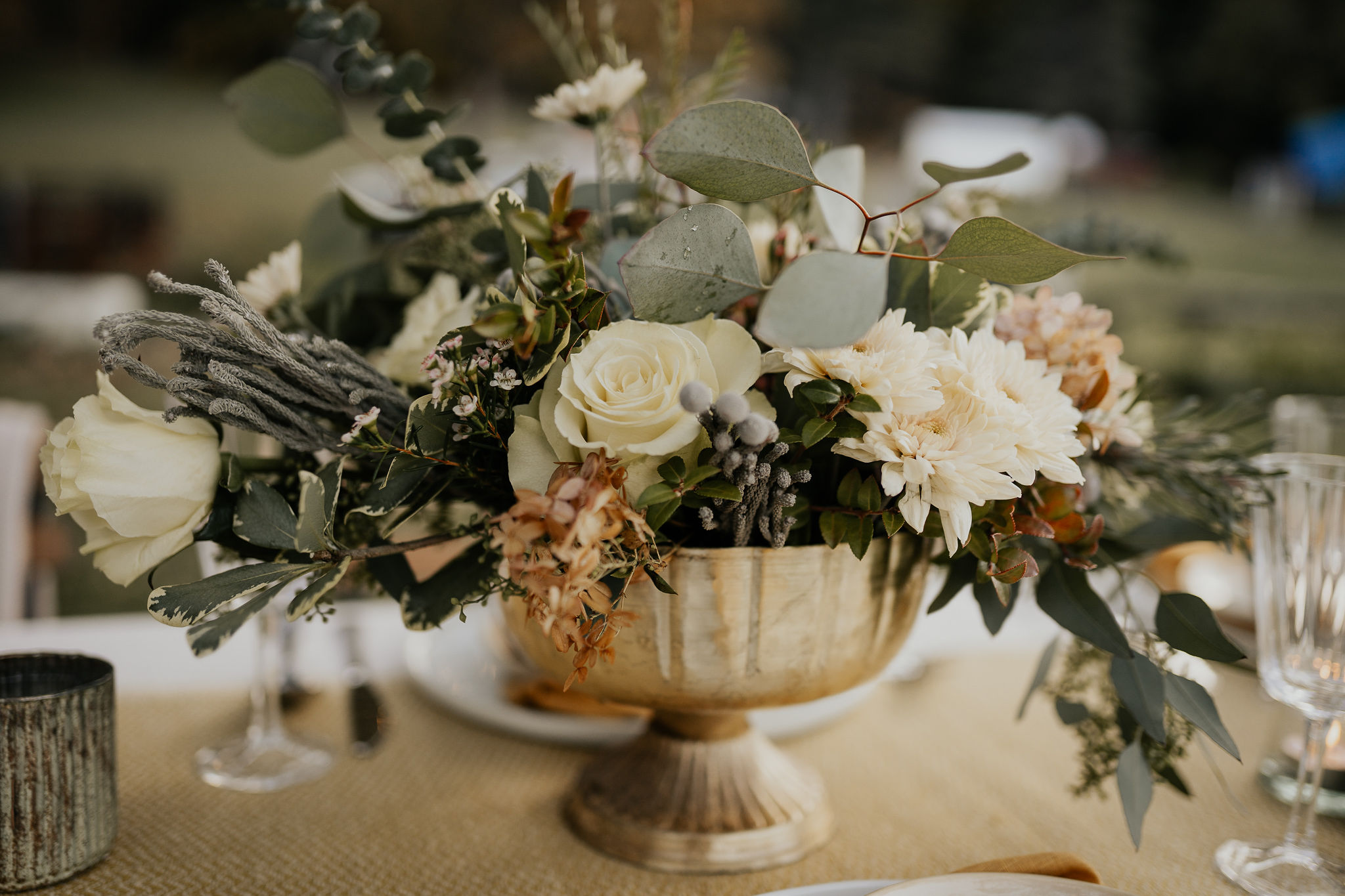 Wedding Centerpiece Lucys Informal Flowers
